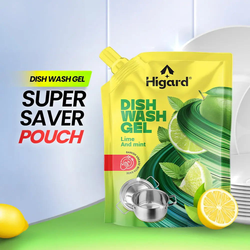 Dishwash Gel Liquid Higard