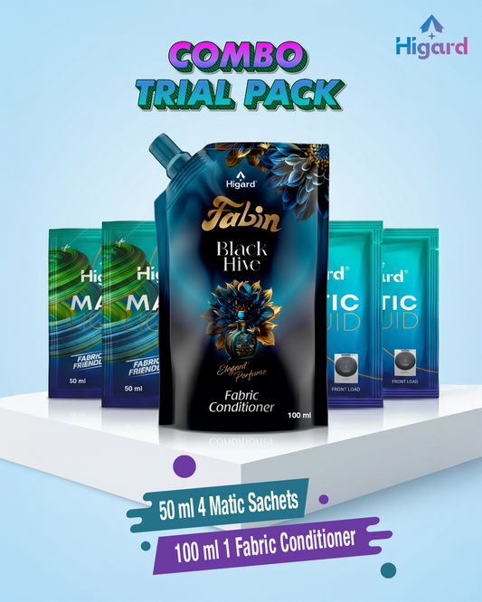 Trial Pack – Front Load Detergent & Fabric Conditioner