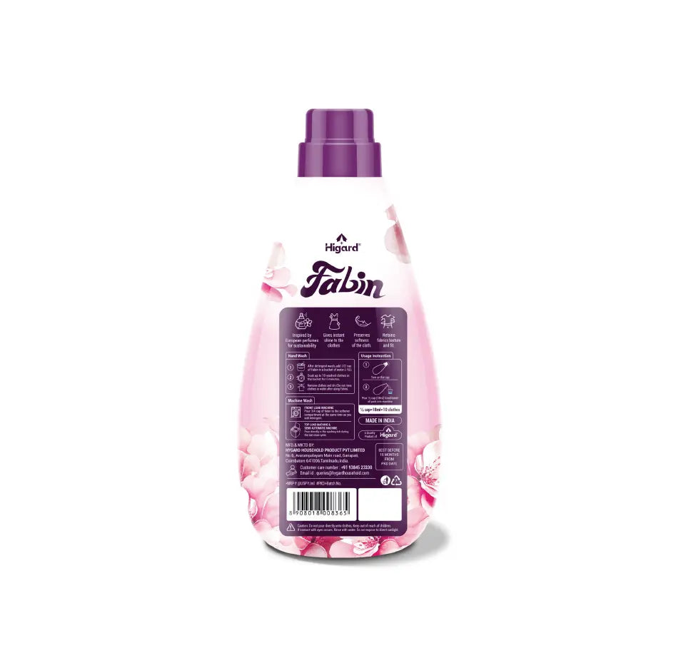 Fabric Conditioner Peach Berry 860 ML Higard