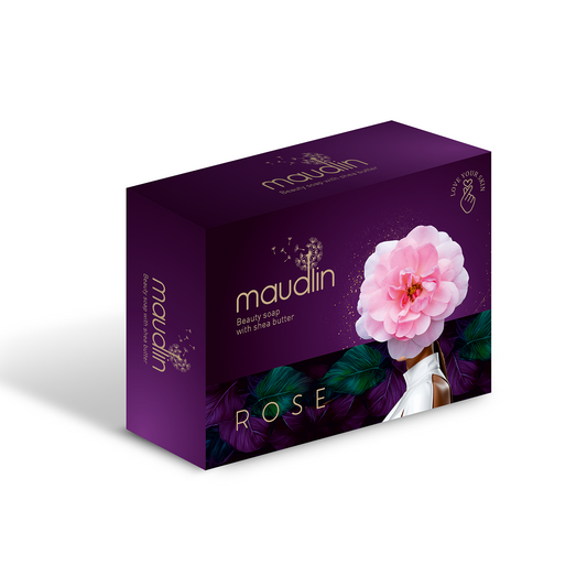 Maudlin Rose Soap | Shea Butter | Beauty Soap | 78% TFM | 100gm