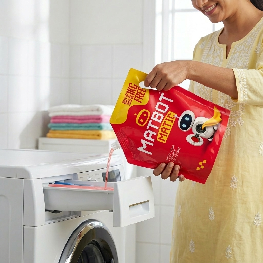 MATBOT Matic Liquid Detergent – Buy 3KG Get 1KG Free