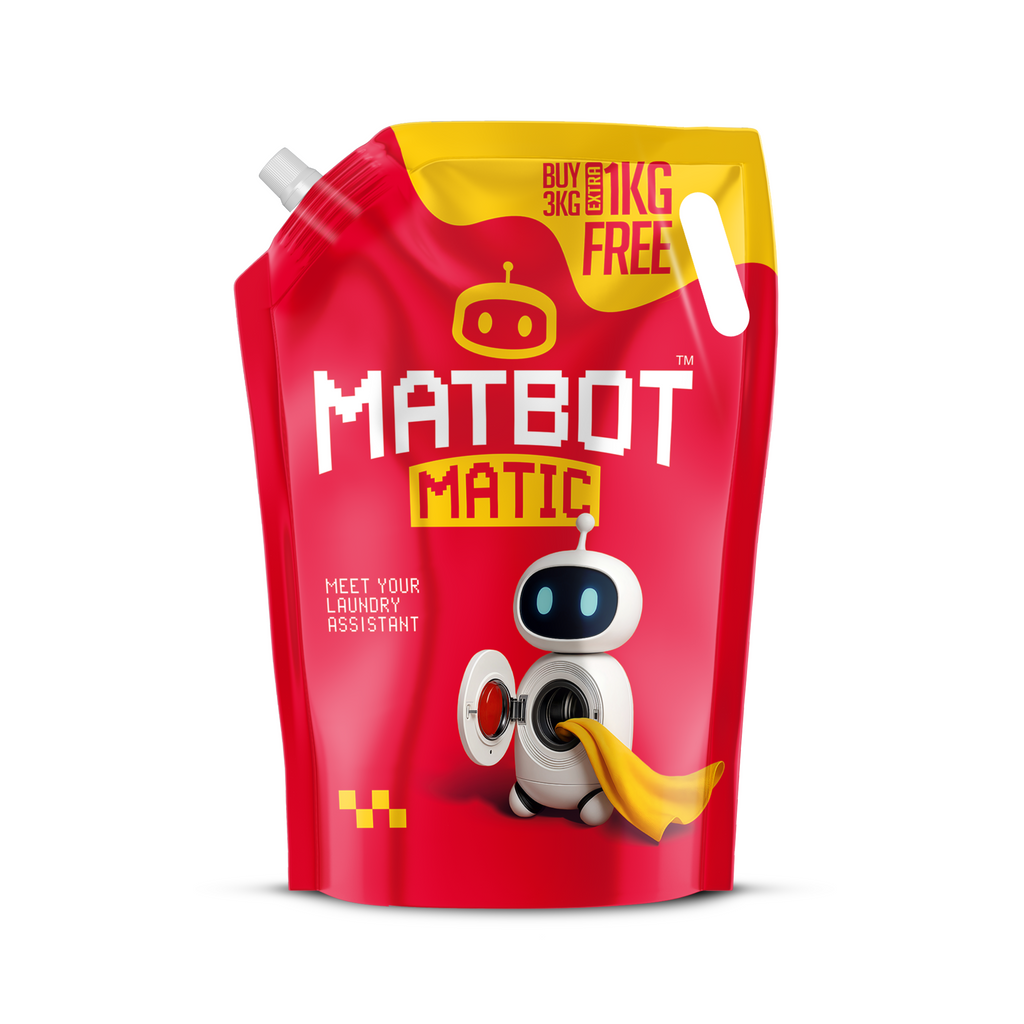 MATBOT Matic Liquid Detergent – Buy 3KG Get 1KG Free
