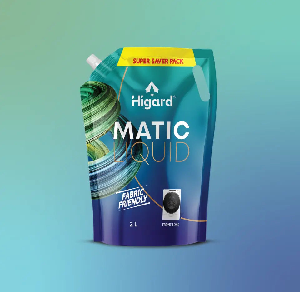 Front Load Matic Liquid Detergent 2L | Super Sever Pack Higard