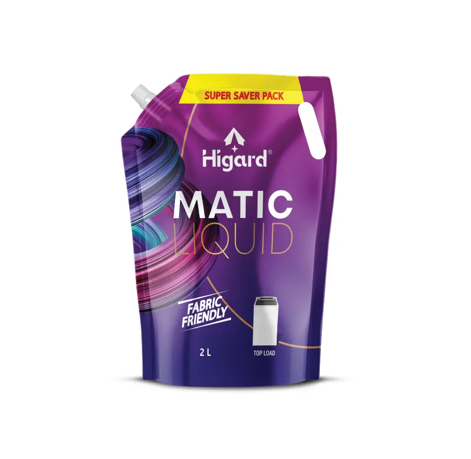 Top Load Matic Liquid Detergent 2L | Super Sever Pack Higard
