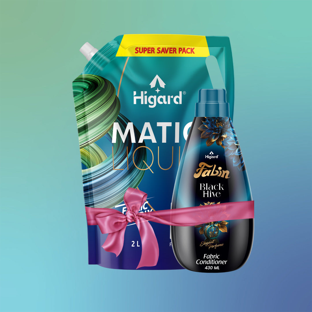Matic Liquid Detergent – Front Load + Fabin Fabric Conditioner 430 ml (FREE)