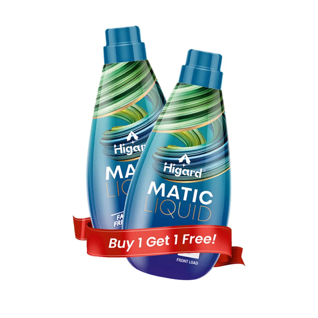 Front Load Matic Liquid Detergent - Buy 1 Get 1 Free Higard