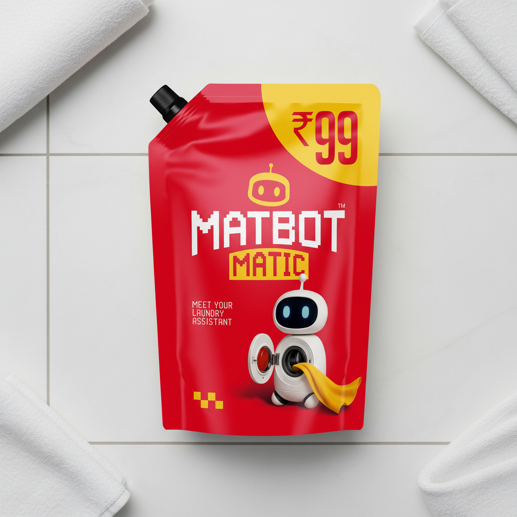 MATBOT Matic Liquid Detergent 1L Pouch
