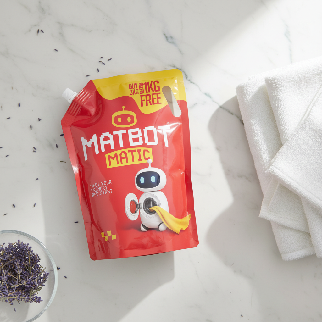 MATBOT Matic Liquid Detergent – Buy 3KG Get 1KG Free