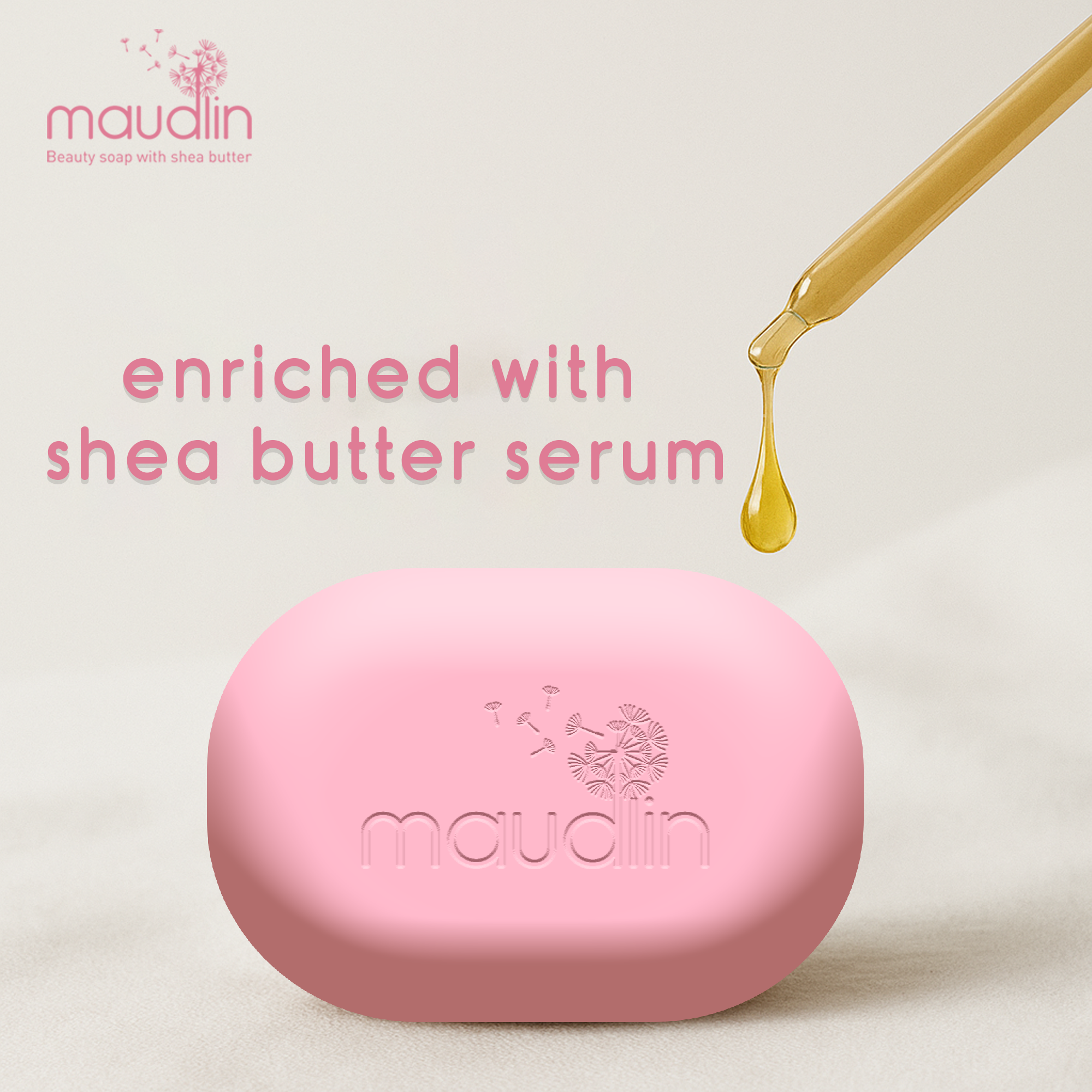 Maudlin Rose Soap With Shea Butter