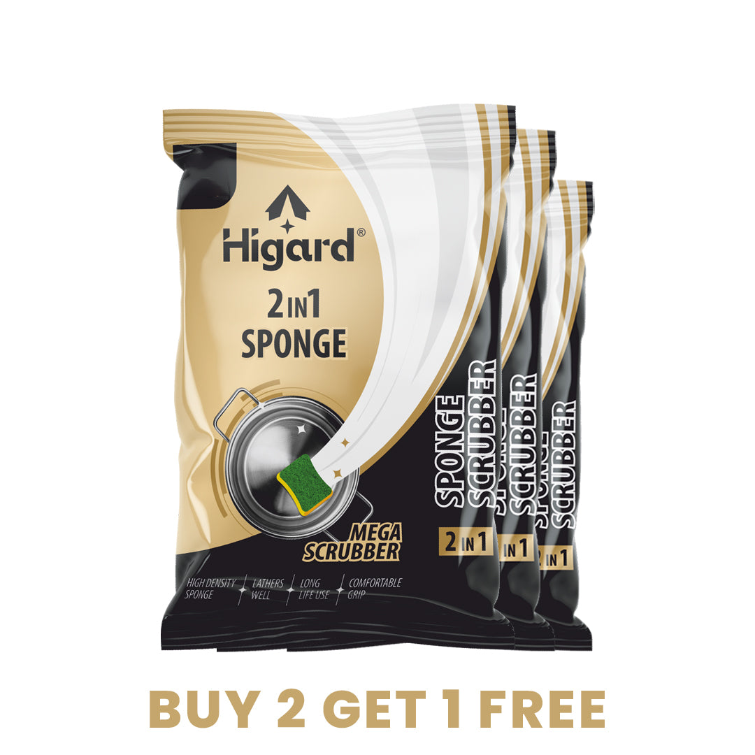 2-in-1 Sponge Scrubber | Buy 2 Get 1 Free